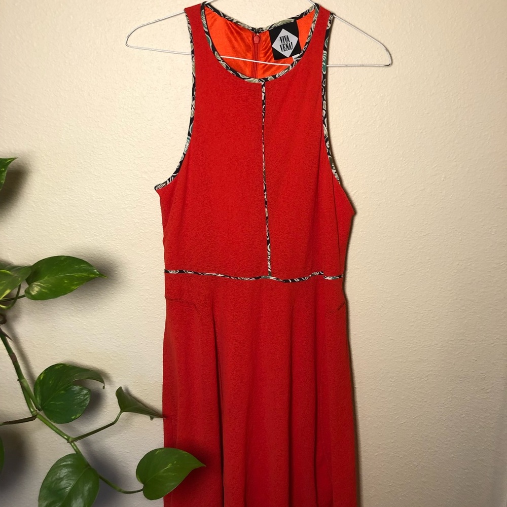 Playful red Viva Vena dress